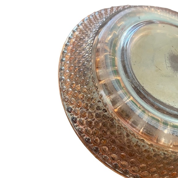Vintage Marigold Iridescent Carnival‎ Glass Round Ashtray Trinket Dish 5” MCM - Picture 4 of 4